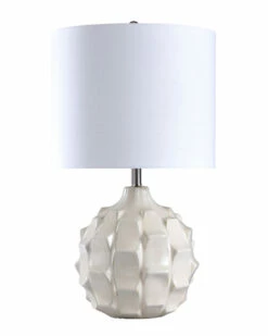 StyleCraft 30in Naxos Ceramic Table Lamp Home Table & Desk Lamps