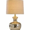 StyleCraft 25in Mercury Glass Table Lamp Home Table & Desk Lamps