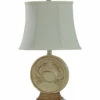 StyleCraft 22.75in Whitestone Point Crab Table Lamp Home Table & Desk Lamps