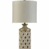 StyleCraft 34.5in Morocaan Stormy Skies Table Lamp Home Table & Desk Lamps