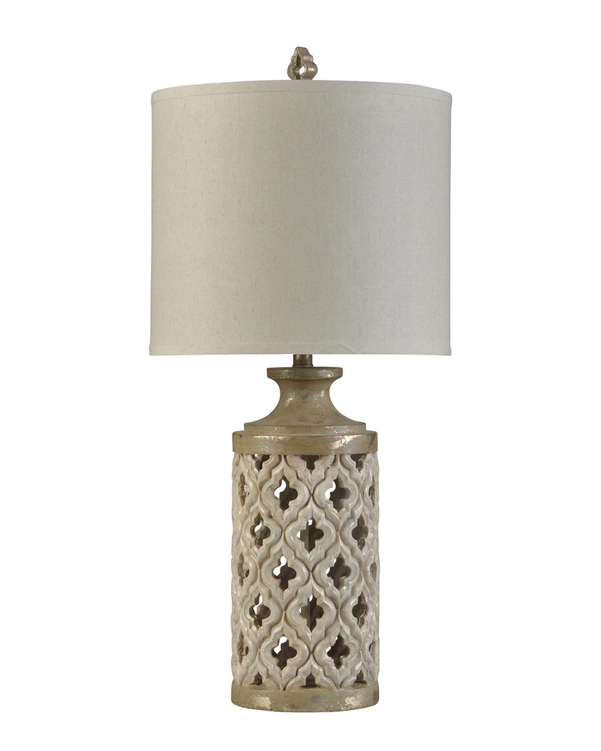 StyleCraft 34.5in Morocaan Stormy Skies Table Lamp Home Table & Desk Lamps