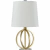 StyleCraft 20in Golden Flora Table Lamp Home Table & Desk Lamps