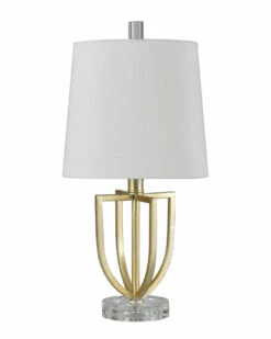 StyleCraft 19in Emma Table Lamp Home Table & Desk Lamps