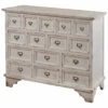 StyleCraft Shabby Chic 15 Drawer Apothecary Cabinet Home Bookcases & Shelving