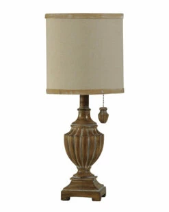 StyleCraft 19in Traditional Mini Lamp Home Table & Desk Lamps