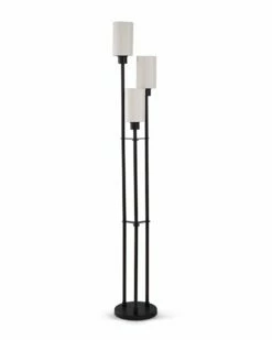 Stylecraft Steel Floor Lamp Black Steel Metal Home Floor Lamps