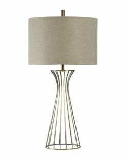 StyleCraft Classic Formed Metal Table Lamp Home Table & Desk Lamps