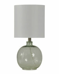 StyleCraft Mini Spanish Glass Ball Lamp Home Table & Desk Lamps
