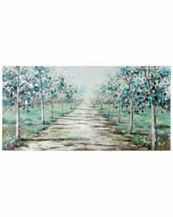 StyleCraft The Road Less Traveled Hand Painting Home Mirrors & Wall Art