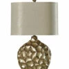 StyleCraft 32in Contemporary Georgian Silver Lamp Home Table & Desk Lamps