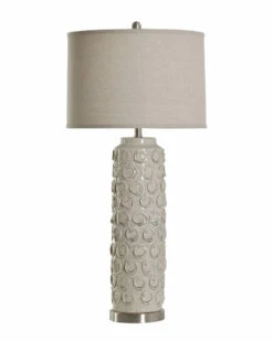 StyleCraft 38in Ceramic Lamp Home Table & Desk Lamps
