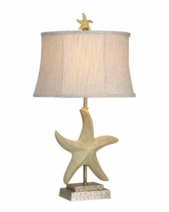 StyleCraft 31in Single Starfish Lamp Home Table & Desk Lamps