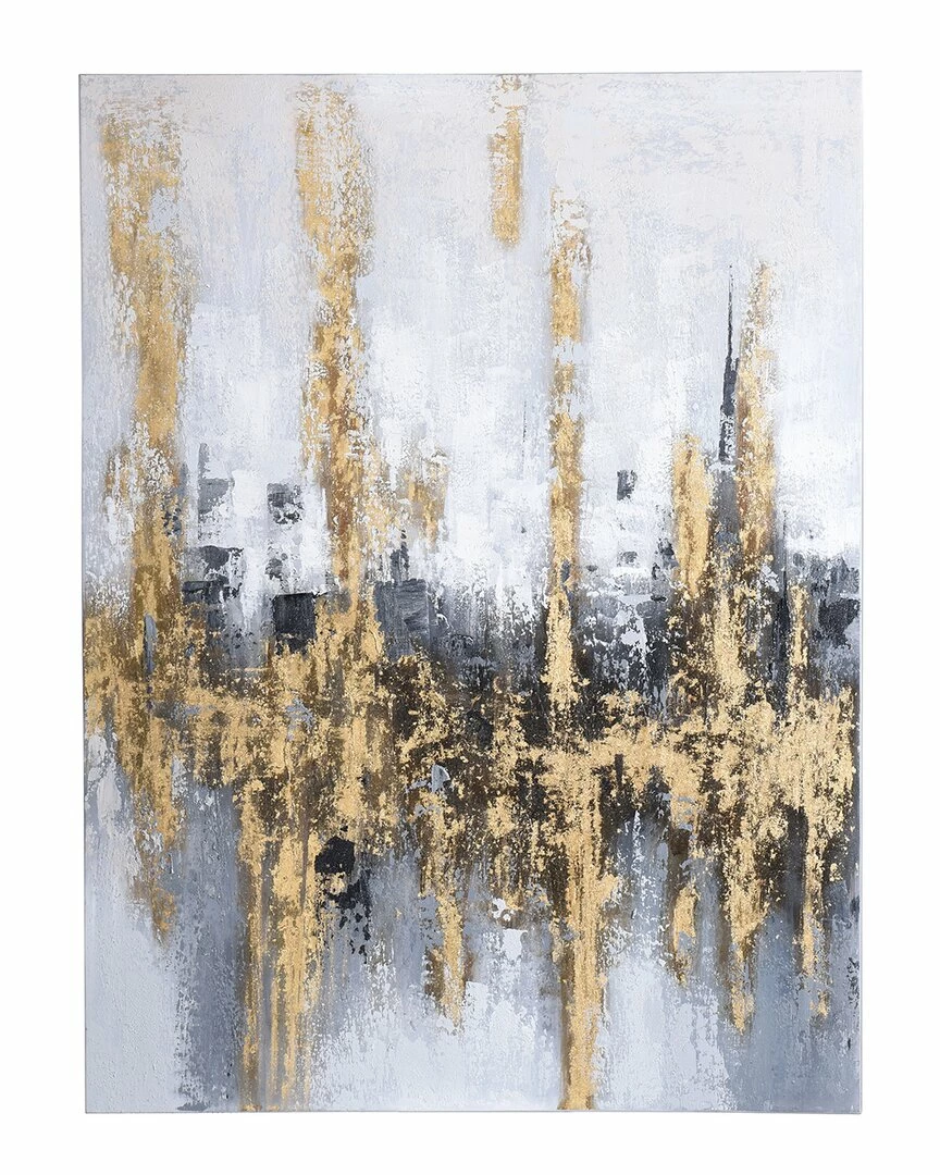 Stylecraft Brielle Contemporary Oil Handpainted Abstract Decor Wall Art Home Mirrors & Wall Art