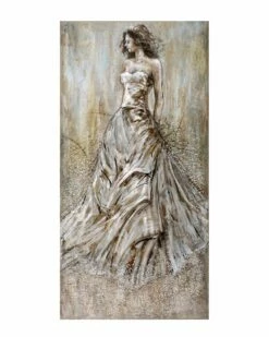 Stylecraft Juliana Fabulous Flow Handpainted Textured Decor Wall Art Home Mirrors & Wall Art