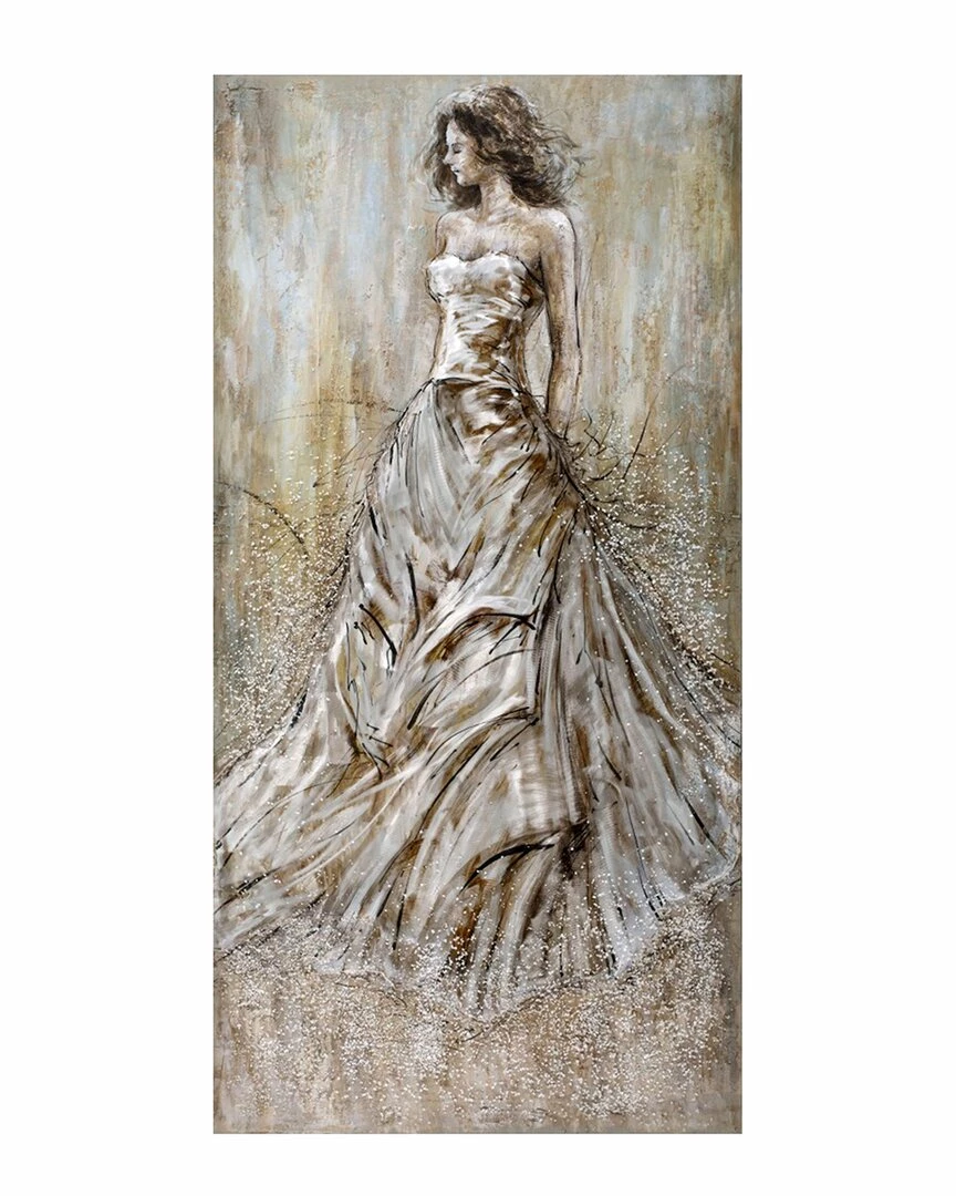 Stylecraft Juliana Fabulous Flow Handpainted Textured Decor Wall Art Home Mirrors & Wall Art