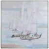 Stylecraft Catalina Sailed Ships Handpainted Framed Decor Wall Art Home Mirrors & Wall Art