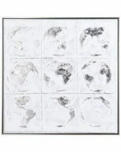 Stylecraft World World Ways Ii Handpainted Framed Canvas Wall Art Home Mirrors & Wall Art