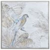 Stylecraft Kalani Parakeet Play Handpainted Framed Decor Wall Art Home Mirrors & Wall Art
