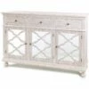 StyleCraft Whitewashed Sideboard Home Sideboards & Credenzas