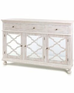 StyleCraft Whitewashed Sideboard Home Sideboards & Credenzas
