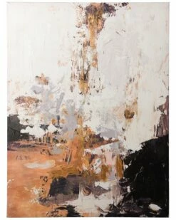 StyleCraft Abstract Metals Hand Embellished Painting Home Mirrors & Wall Art