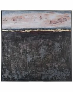 StyleCraft Corrosion Handpainted Framed Art On Canvas Home Mirrors & Wall Art