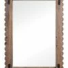 StyleCraft Jasper Farmhouse Router Washed Mirror Home Mirrors & Wall Art