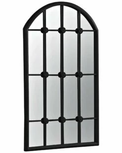 StyleCraft Taylor Black Window Pane Wall Mirror Home Mirrors & Wall Art