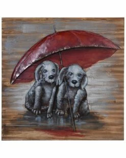 StyleCraft Wood And Metal Wall Art Home Mirrors & Wall Art