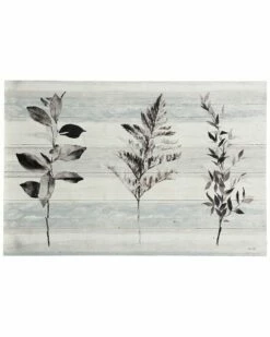 StyleCraft Leaflet Print On Wood Panel Wall Art Home Mirrors & Wall Art