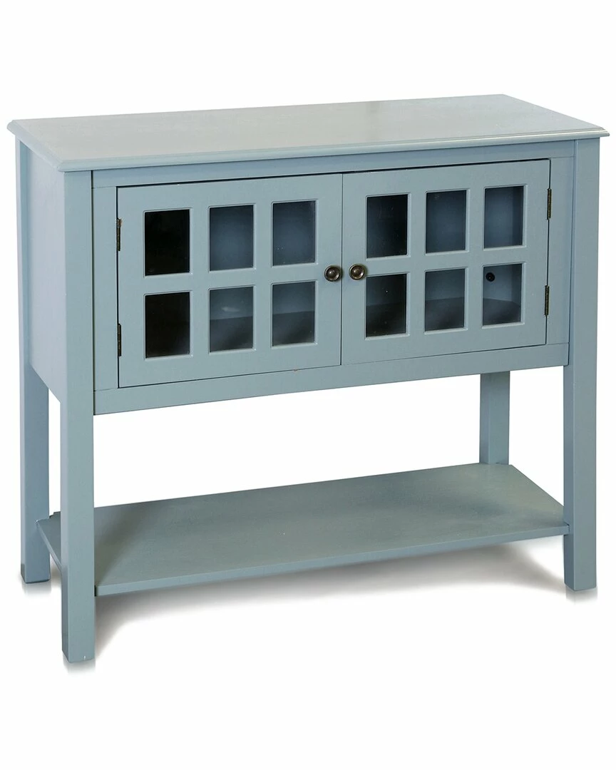 StyleCraft Sea Foam Two-Door Wooden Console Home TV Stands & Consoles