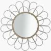 StyleCraft Elana Natural Woven Wall Mirror Home Mirrors & Wall Art