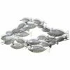 StyleCraft Amaia Pewter School Of Fish Decor Home Mirrors & Wall Art