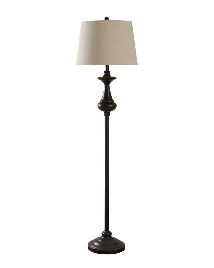 StyleCraft 62in Traditional Bronze Metal Floor Lamp Home Floor Lamps