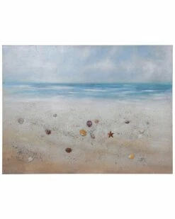 StyleCraft Beach Seaside Art With Dimensional Home Mirrors & Wall Art