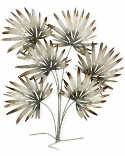 StyleCraft Lilian Tipped Petals Wall Sculpture Home Mirrors & Wall Art