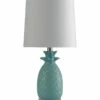 StyleCraft Seafoam Ceramic Lamp Home Table & Desk Lamps