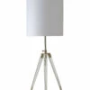 StyleCraft Acrylic Tripod Leg Table Lamp Home Table & Desk Lamps