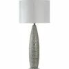 StyleCraft 40in Metallic Ceramic Lamp Home Table & Desk Lamps