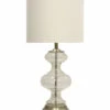 StyleCraft 33in Seeded Glass Table Lamp Home Table & Desk Lamps