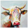 StyleCraft Bessie The Cow Canvas Home Mirrors & Wall Art