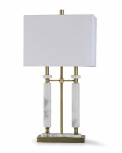 Stylecraft Arabescato Table Lamp Home Table & Desk Lamps