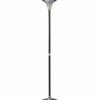 StyleCraft Eliseo Floor Lamp Black And Antique Brass Metal Home Floor Lamps
