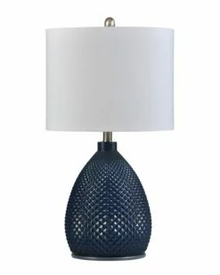 Stylecraft Glass Table Lamp Home Table & Desk Lamps