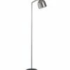 Stylecraft Irby Floor Lamp Black Marble And Brushed Nickel Metal Base Home Floor Lamps