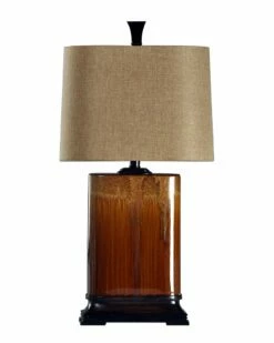 Stylecraft Reactive Glaze Table Lamp Home Table & Desk Lamps