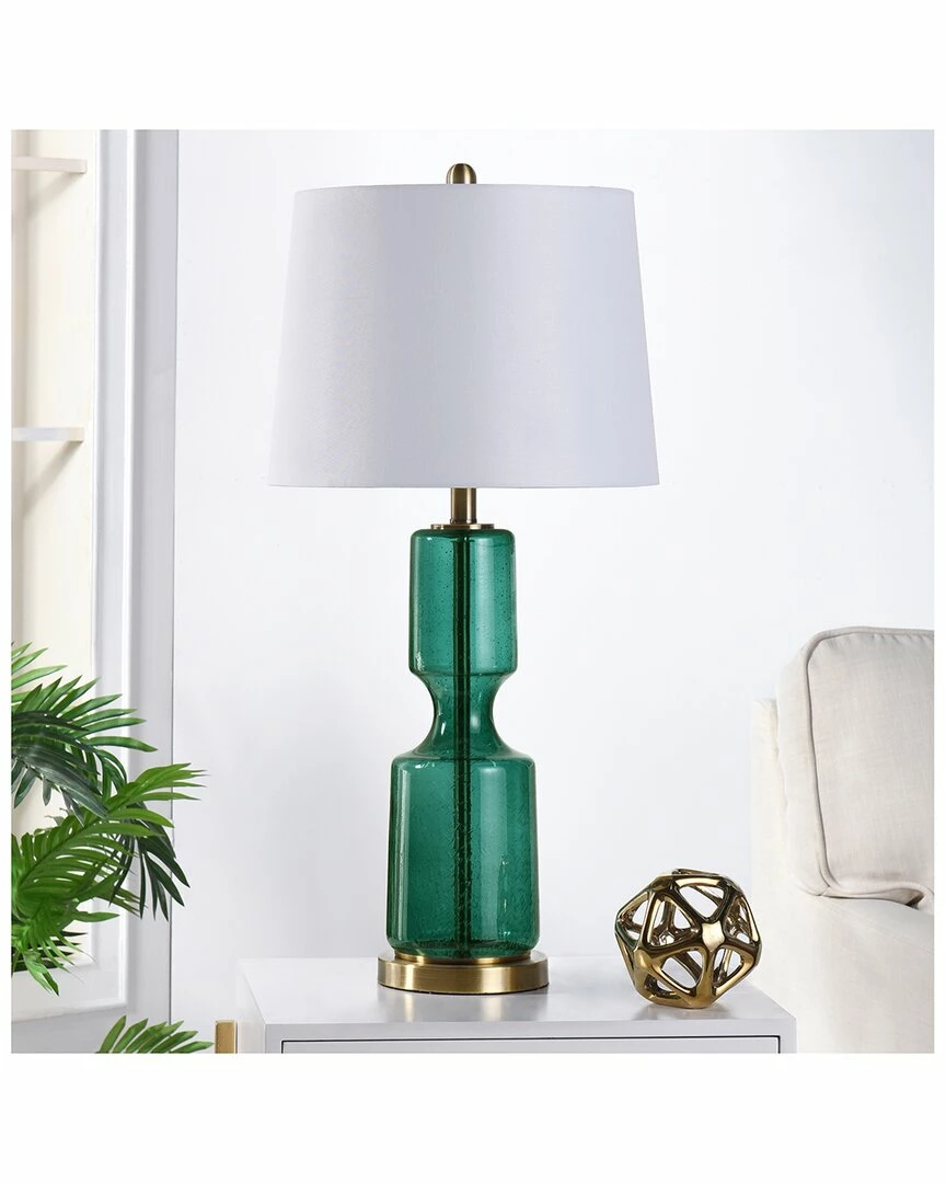 Stylecraft Steel & Glass Table Lamp Home Table & Desk Lamps - Image 2