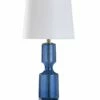 Stylecraft Steel & Glass Table Lamp Home Table & Desk Lamps
